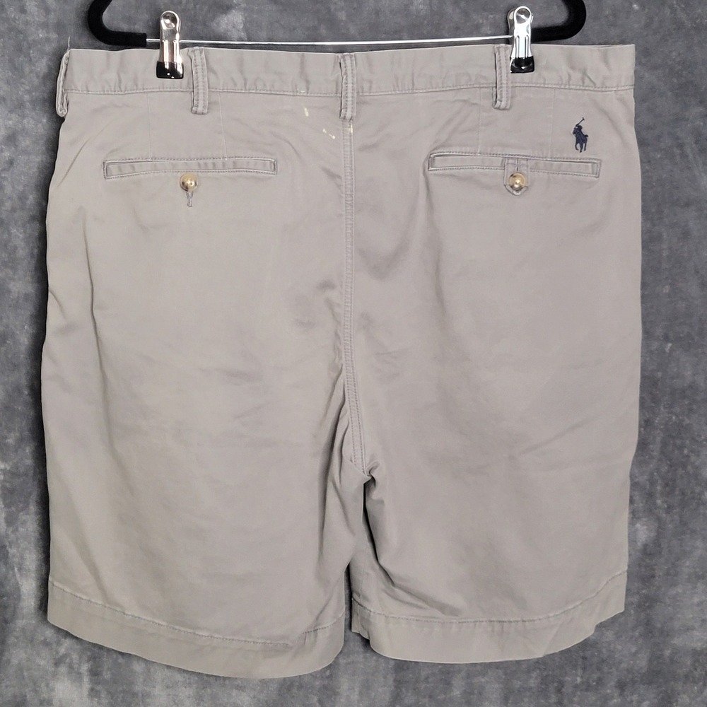 Polo Ralph Lauren Chino Shorts Mens 38 Blue Grey Green Stretch Bundle Preppy Dad - Picture 7 of 16